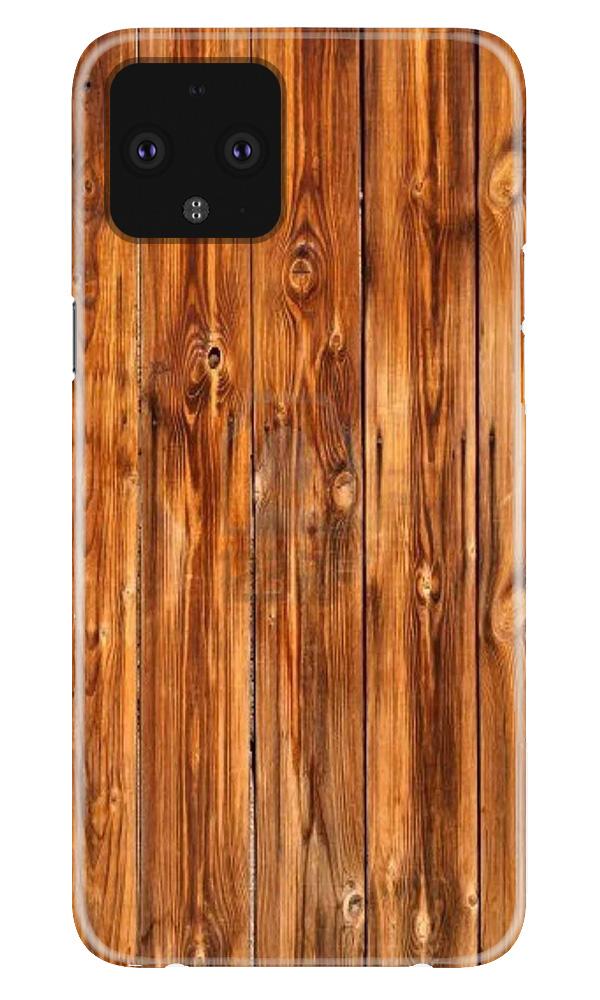 Wooden Texture Mobile Back Case for Google Pixel 4 (Design - 376)