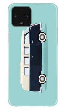 Travel Bus Mobile Back Case for Google Pixel 4 (Design - 379)