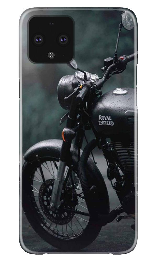 Royal Enfield Mobile Back Case for Google Pixel 4 XL (Design - 380)