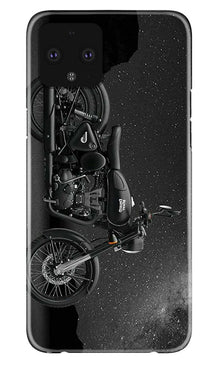 Royal Enfield Mobile Back Case for Google Pixel 4 (Design - 381)