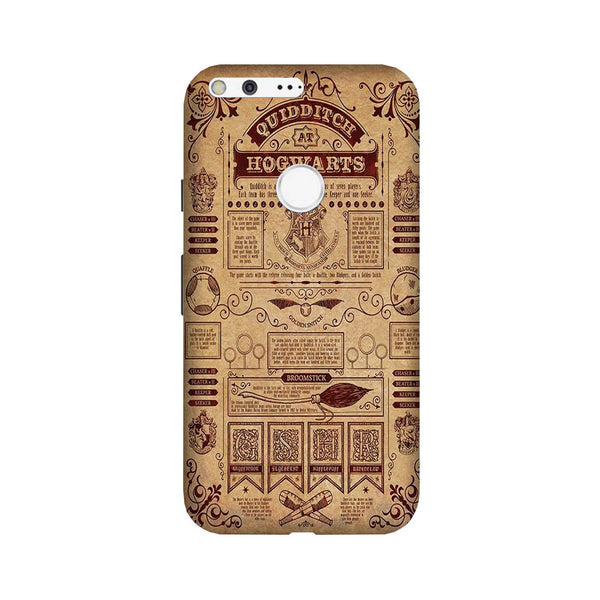 Hogwarts Mobile Back Case for Google Pixel (Design - 304)