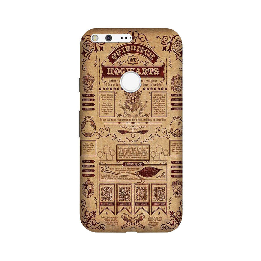 Hogwarts Mobile Back Case for Google Pixel (Design - 304)