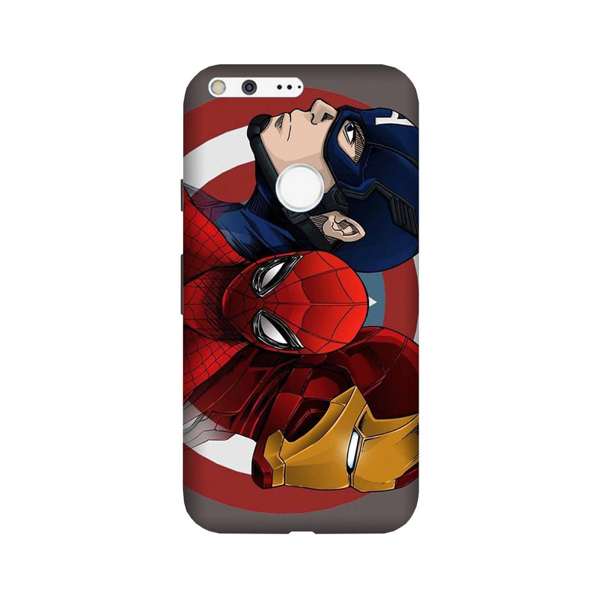 Superhero Mobile Back Case for Google Pixel XL (Design - 311)