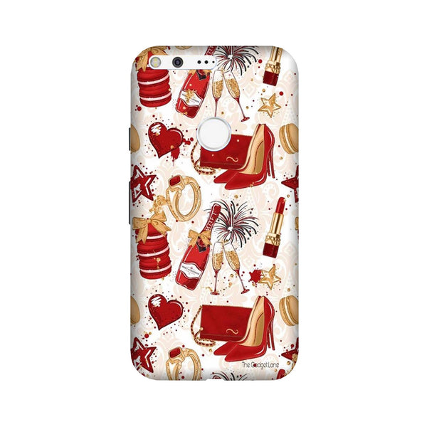 Girlish Mobile Back Case for Google Pixel (Design - 312)