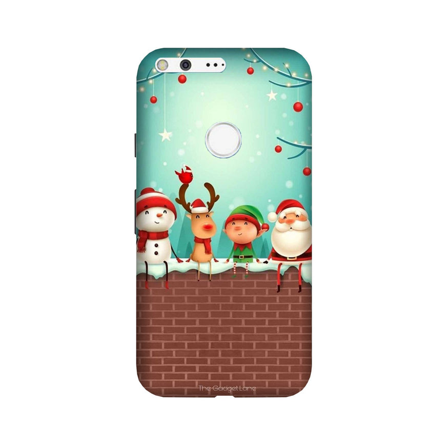 Santa Claus Mobile Back Case for Google Pixel (Design - 334)