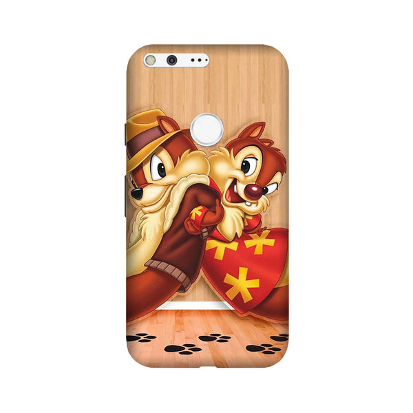 Chip n Dale Mobile Back Case for Google Pixel (Design - 335)