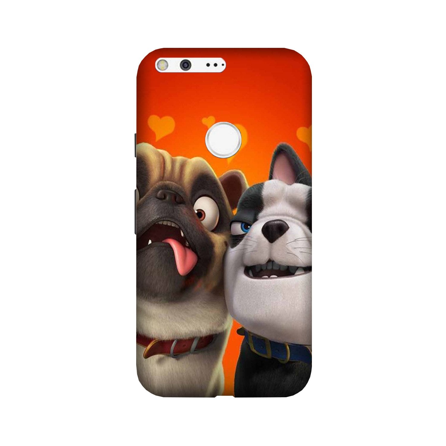 Dog Puppy Mobile Back Case for Google Pixel XL (Design - 350)