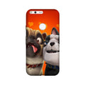 Dog Puppy Mobile Back Case for Google Pixel XL (Design - 350)