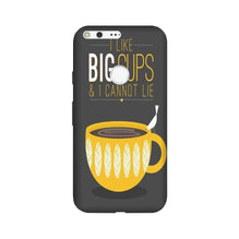 Big Cups Coffee Mobile Back Case for Google Pixel XL (Design - 352)
