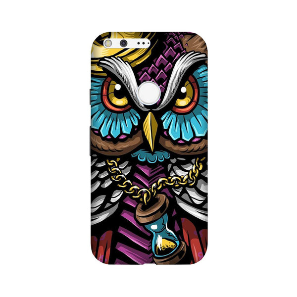 Owl Mobile Back Case for Google Pixel (Design - 359)