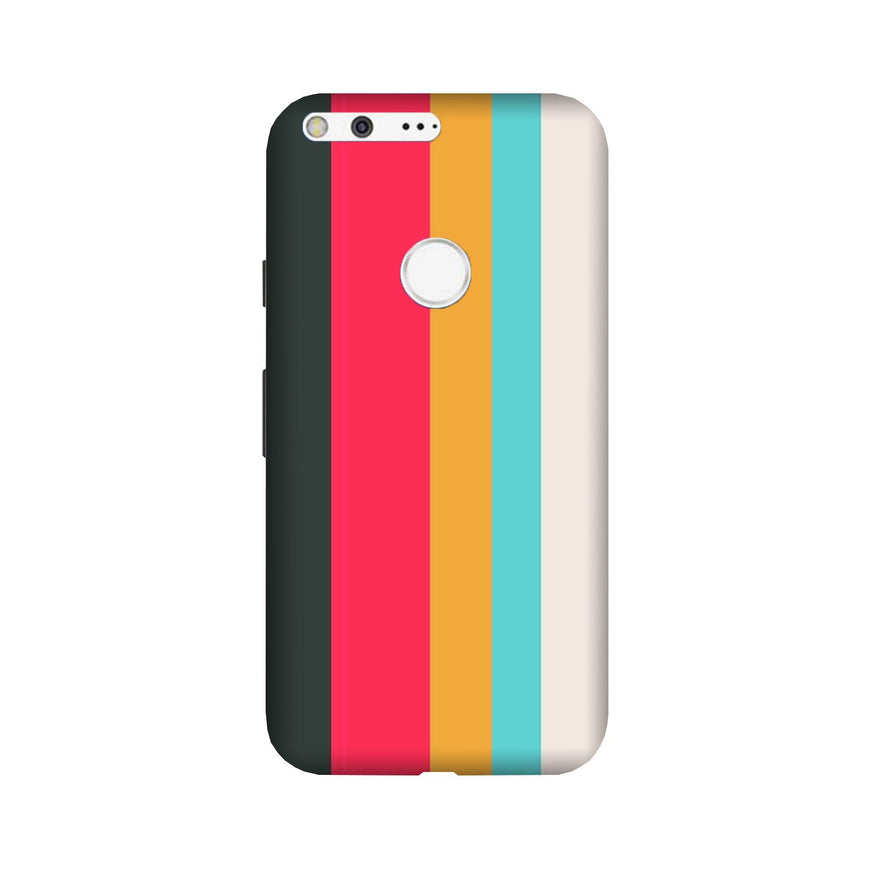 Color Pattern Mobile Back Case for Google Pixel XL (Design - 369)