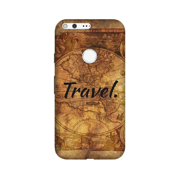 Travel Mobile Back Case for Google Pixel (Design - 375)