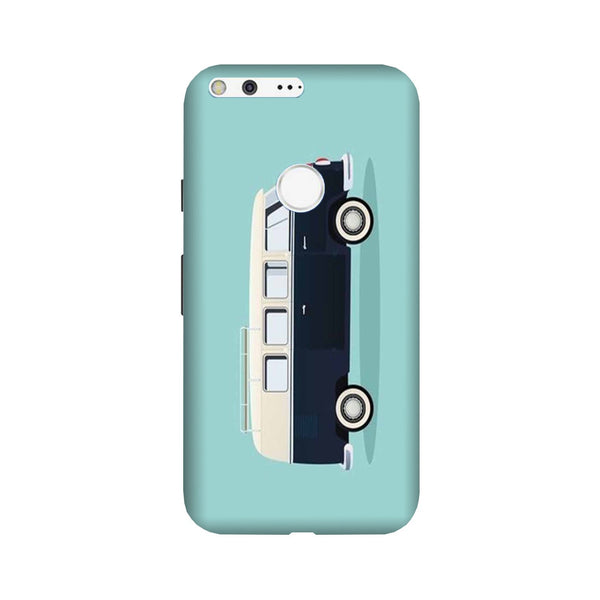 Travel Bus Mobile Back Case for Google Pixel (Design - 379)