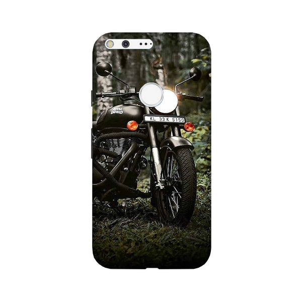 Royal Enfield Mobile Back Case for Google Pixel (Design - 384)