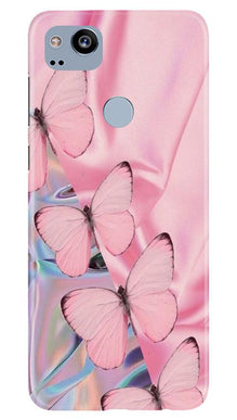 Butterflies Mobile Back Case for Google Pixel 2 (Design - 26)