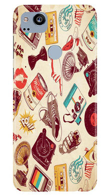 Vintage Mobile Back Case for Google Pixel 2 (Design - 35)