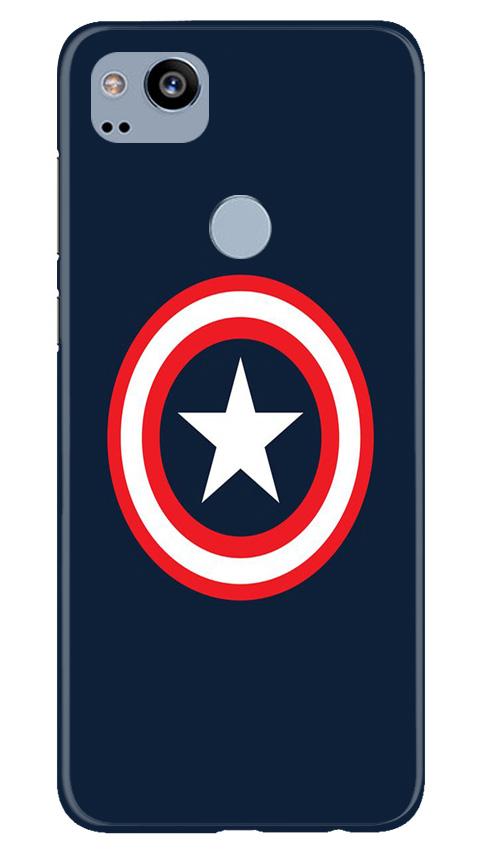 Captain America Case for Google Pixel 2