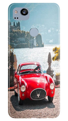 Vintage Car Mobile Back Case for Google Pixel 2 (Design - 51)