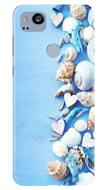 Sea Shells2 Mobile Back Case for Google Pixel 2 (Design - 64)