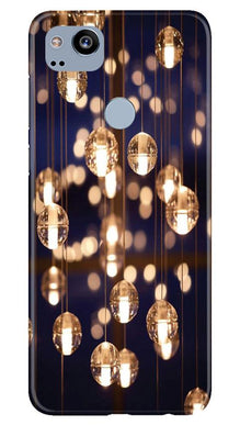 Party Bulb2 Mobile Back Case for Google Pixel 2 (Design - 77)