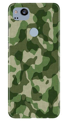 Army Camouflage Mobile Back Case for Google Pixel 2  (Design - 106)