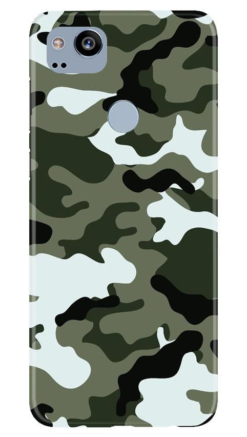 Army Camouflage Case for Google Pixel 2(Design - 108)