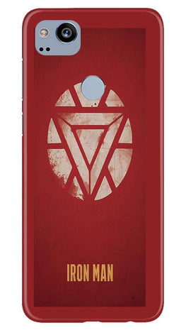 Iron Man Superhero Case for Google Pixel 2(Design - 115)