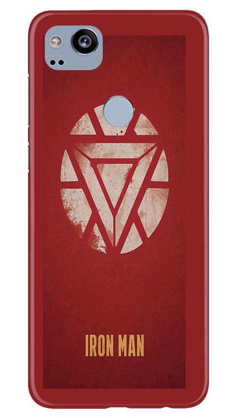 Iron Man Superhero Case for Google Pixel 2  (Design - 115)
