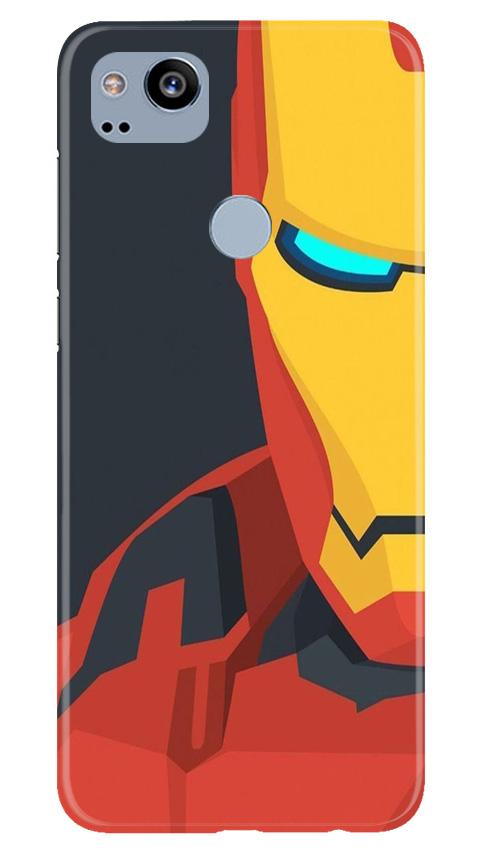 Iron Man Superhero Case for Google Pixel 2(Design - 120)