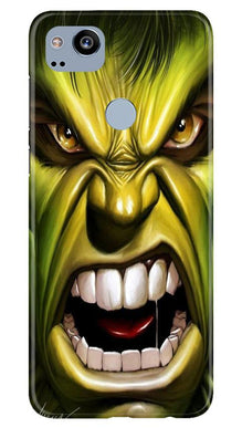 Hulk Superhero Mobile Back Case for Google Pixel 2  (Design - 121)