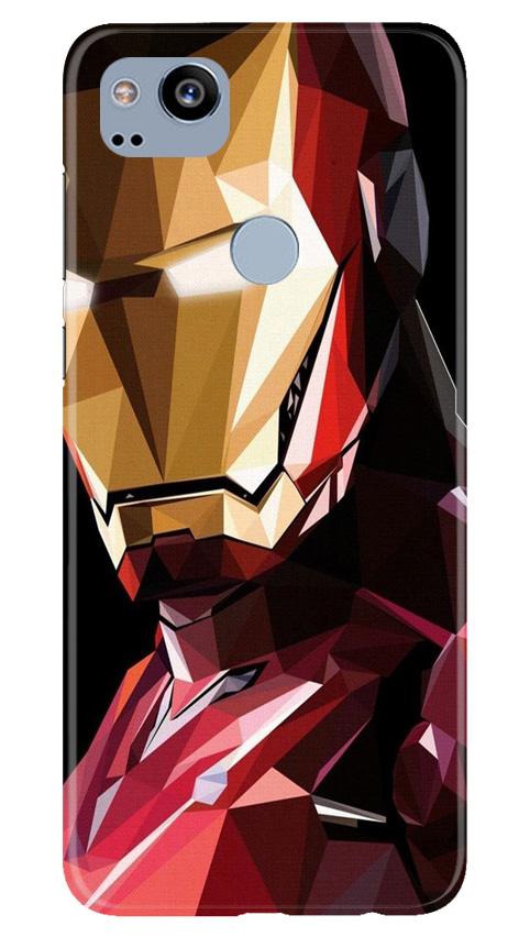 Iron Man Superhero Case for Google Pixel 2  (Design - 122)