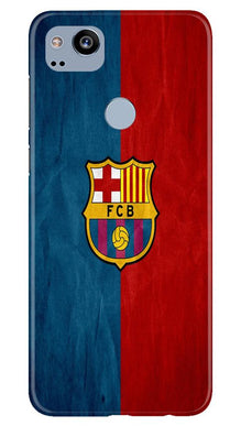 FCB Football Mobile Back Case for Google Pixel 2  (Design - 123)