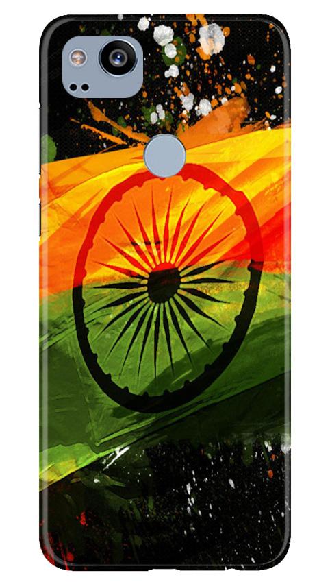 Indian Flag Case for Google Pixel 2(Design - 137)