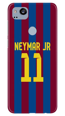 Neymar Jr Mobile Back Case for Google Pixel 2  (Design - 162)
