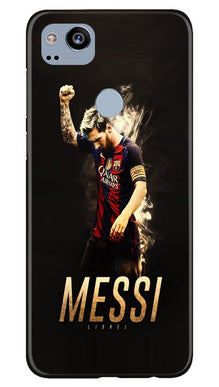Messi Mobile Back Case for Google Pixel 2  (Design - 163)