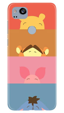 Cartoon Mobile Back Case for Google Pixel 2 (Design - 183)