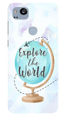 Explore the World Mobile Back Case for Google Pixel 2 (Design - 207)