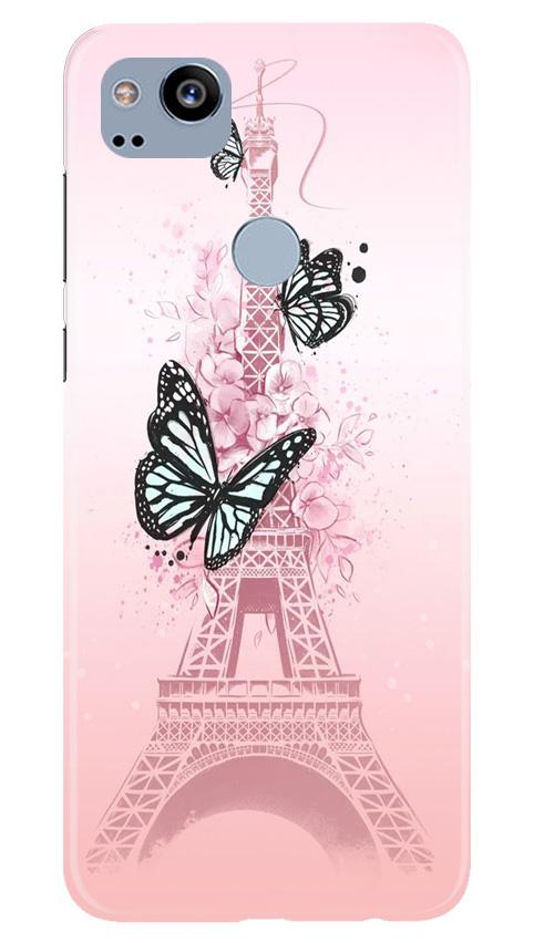 Eiffel Tower Case for Google Pixel 2 (Design No. 211)