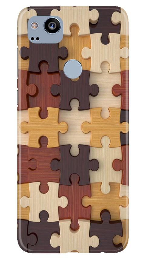Puzzle Pattern Case for Google Pixel 2 (Design No. 217)