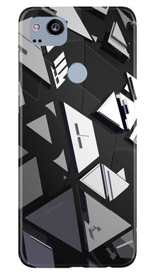 Modern Art Mobile Back Case for Google Pixel 2 (Design - 230)
