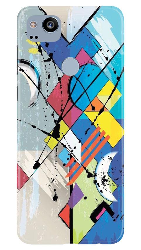 Modern Art Case for Google Pixel 2 (Design No. 235)