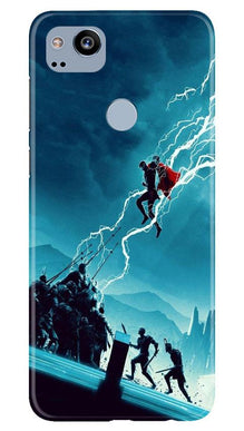 Thor Avengers Mobile Back Case for Google Pixel 2 (Design - 243)