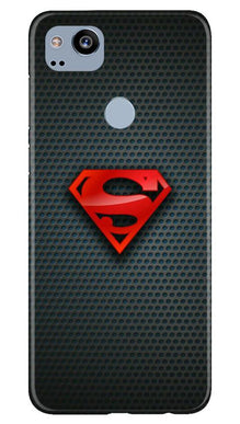 Superman Mobile Back Case for Google Pixel 2 (Design - 247)