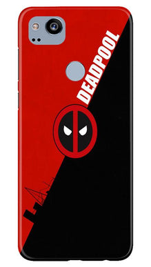 Deadpool Mobile Back Case for Google Pixel 2 (Design - 248)