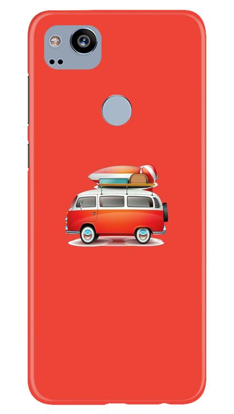 Travel Bus Case for Google Pixel 2 (Design No. 258)