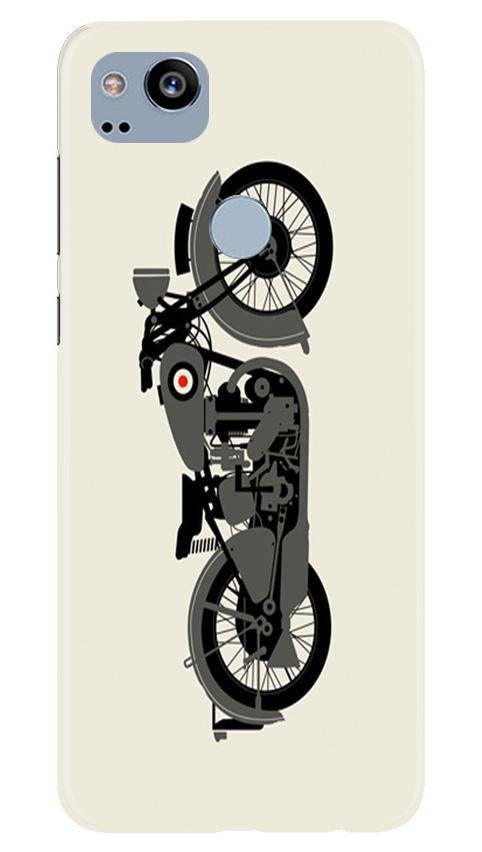 MotorCycle Case for Google Pixel 2 (Design No. 259)