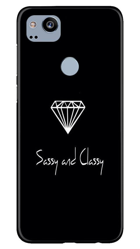 Sassy and Classy Case for Google Pixel 2 (Design No. 264)
