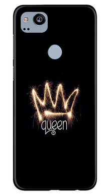 Queen Mobile Back Case for Google Pixel 2 (Design - 270)