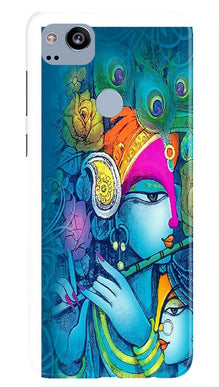 Radha Krishna Mobile Back Case for Google Pixel 2 (Design - 288)