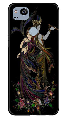 Radha Krishna Mobile Back Case for Google Pixel 2 (Design - 290)